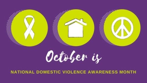 October is National Domestic Violence Awareness Month